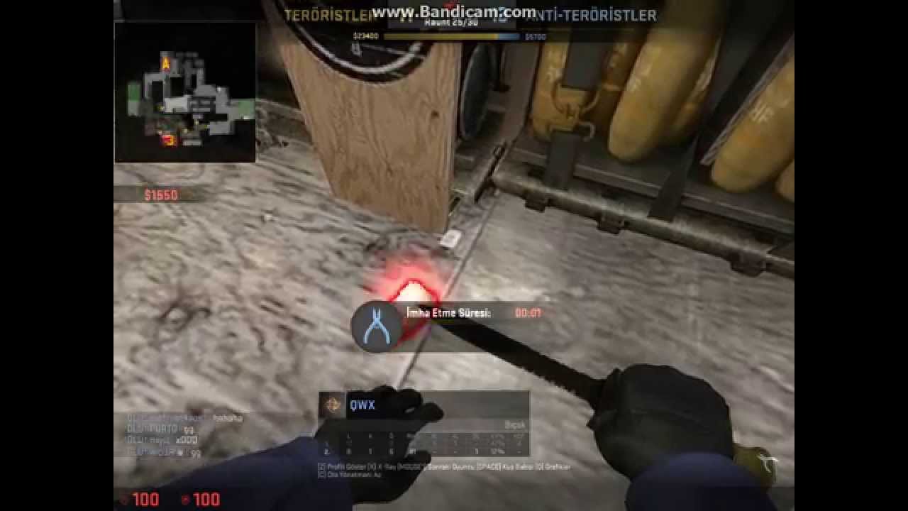 QWX 1v4 Clutch - Ninja Defuse - YouTube