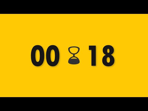 18 Seconds Countdown Timer : จับเวลา 18 วินาที