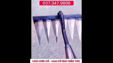 Lưỡi Cào Cỏ Đa Năng 6 lưỡi giá chỉ 169k/ 037.347.9898 #shorts
