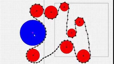My JBox2D testbed #4 - Chain Ring