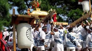 住吉祭神輿渡御　住吉大社出発