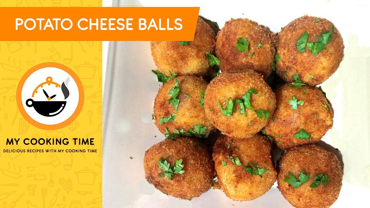 Potato Cheese Balls Crispy Potato Cheese Balls Deep Fried Potato