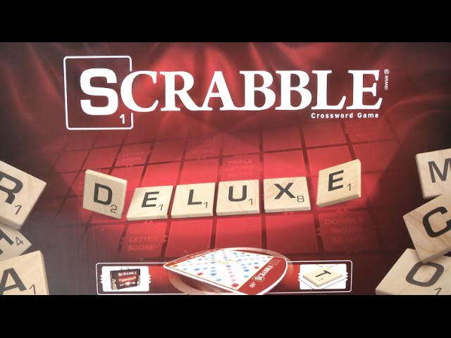 Scrabble Crossword Game, Deluxe Travel Edition by Scrabble Deluxe Travel  Edition 