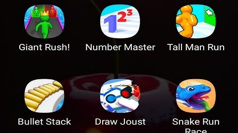 Snake 🍏 Run Race Game VS Tall Man Run VS Gaint rush