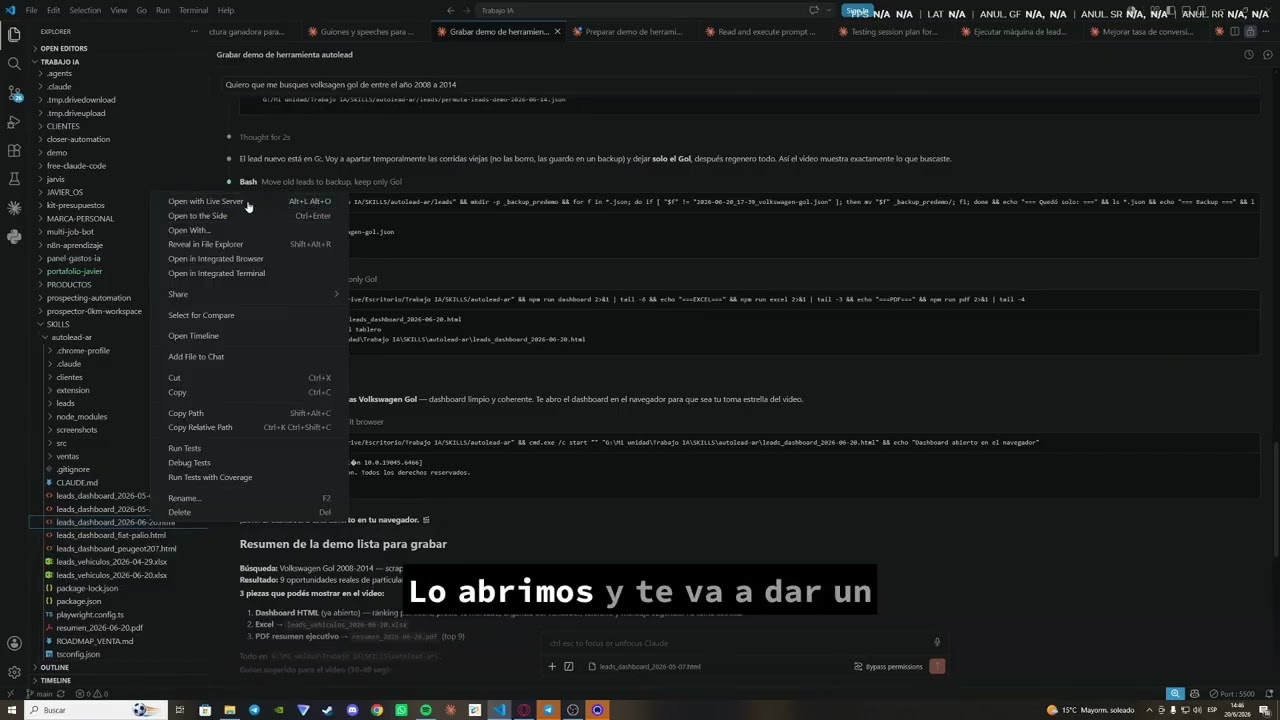 Demo de AutoLead AR