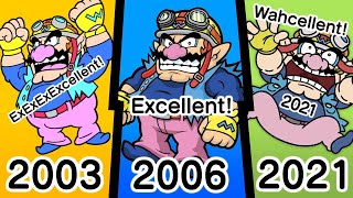 Evolution of WarioWare voices (2003  2021)