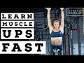 HOW TO DO MUSCLE UPS - DRILLS FOR FAST IMPROVEMENT