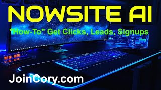 NOWSITE AI: &quot;How To&quot; Friday Training, Leads, Views, Signups