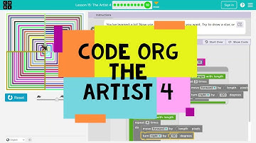 Code.org Lesson 15 The Artist 4 - Code Org Accelerated Course The Artist 4 - Code.org Lesson 15