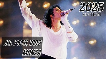 Michael Jackson - Dangerous Tour Live in Monza (July 6, 1992)