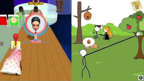 Thief Puzzle Vs Build A Queen – Full Level Gameplay | BrainStorm Android iOS Walkthrough EP-0609