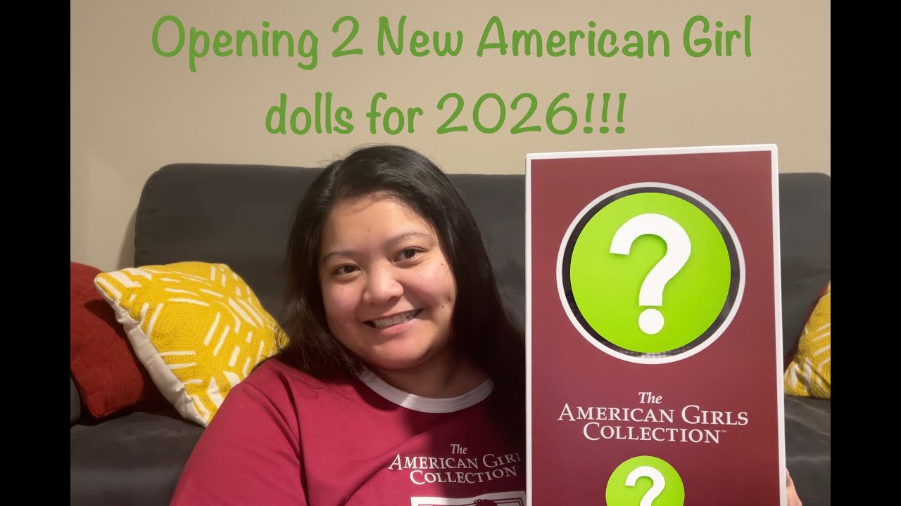 Распаковка двух новых кукол American Girl, которые поступят в продажу в 2026 году: Ракель Рейес и...
