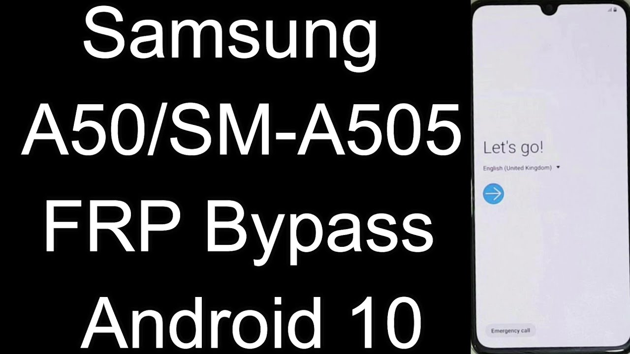 Samsung A50 Account