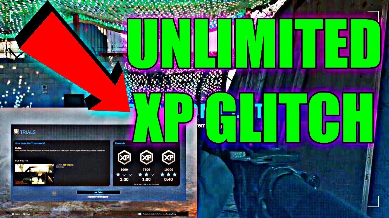 600000 XP PER HOUR! MW XP GLITCH! *NEW* MODERN WARFARE XP GLITCH! COD ...