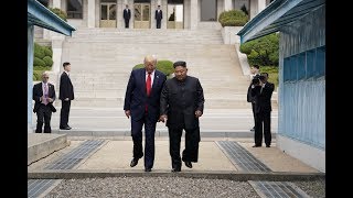 Trump rend visite à Kim Jong-un en Corée du Nord