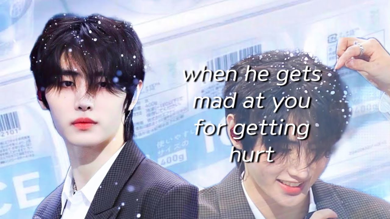 [𝐬𝐮𝐧𝐠𝐡𝐨𝐨𝐧 𝐨𝐧𝐞𝐬𝐡𝐨𝐭] when he gets mad at you for getting hurt || enhypen ff ⊹ ࣪ ˖ ★