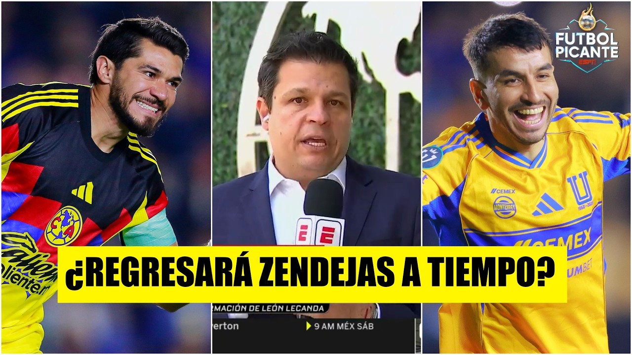 AMÉRICA vs TIGRES, ambos en búsqueda de su MEJOR VERSIÓN. Zendejas, ENTRENÓ | Futbol Picante