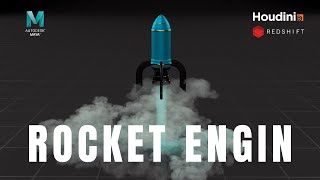 Rocket Engine Simulation: Fast Houdini FX Tutoria