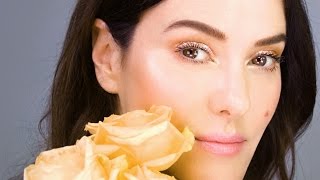 Spring Bling!  Coral Glow Makeup Tutorial - using new favourite products