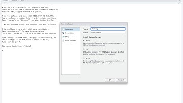 How to create R markdown