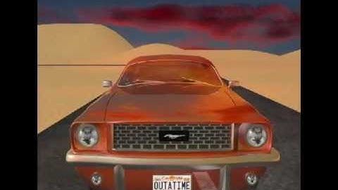 3DS Max model of a Ford mustang