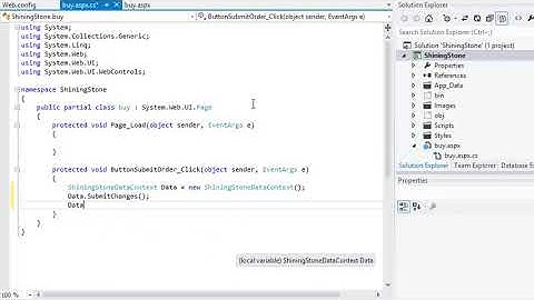 ASP.NET 4.5 Essential Skills Lesson 6-10: Create and dispose instances