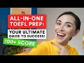 1 hour toefl prep test structure  tips listening and speaking