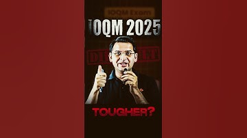 Was IOQM tough or Easy? #ioqm #mathematics #vos