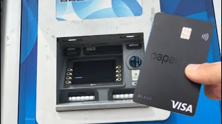 PAPARA BLACK KART’A YAPIKREDİ ATM’SİNDEN PARA YATIRMA