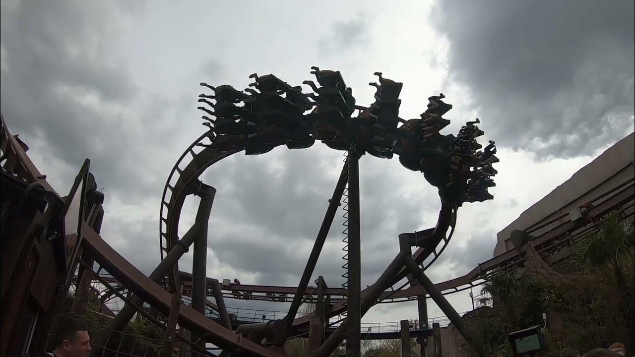 Nemesis Inferno Thorpe Park Front Row On Ride Pov Hd Youtube 