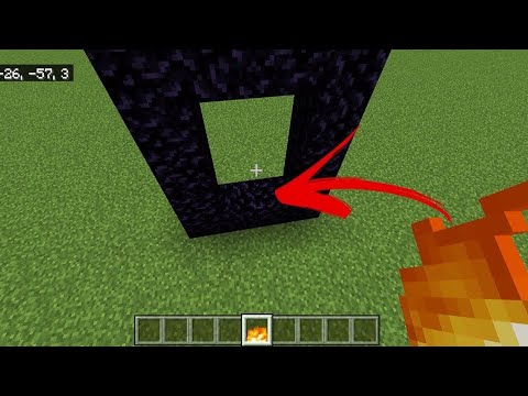 Can fire item activate a nether portal?