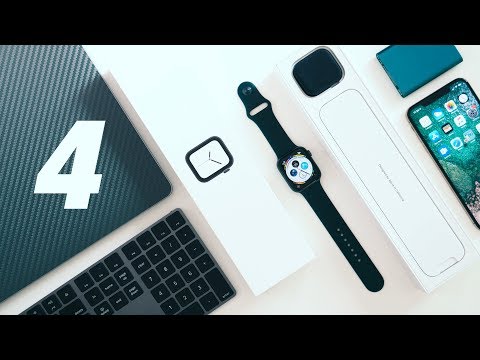Apple Watch 4 Unboxing - Space Gray Aluminum - YouTube