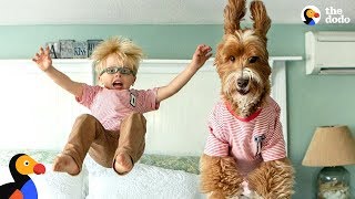 Little Boy And His Dog Became BFFs The Second They Met | The Dodo