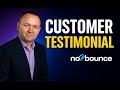 no2bounce Client testimonial | Email Verification that works