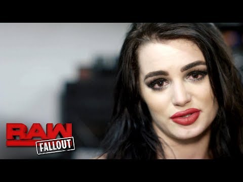 An emotional Paige reflects on the Women's Royal Rumble Match: Raw Fallout, Dec. 18, 2017