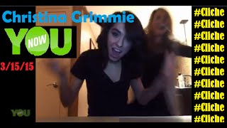 Christina Grimmie YouNow 3/15/15