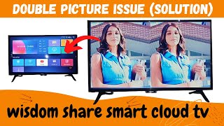 wisdom share smart cloud tv double picture solution,tv screen double in wisdom share tv