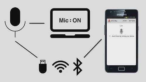 How to use android Phone as wireless or wired mic for pc