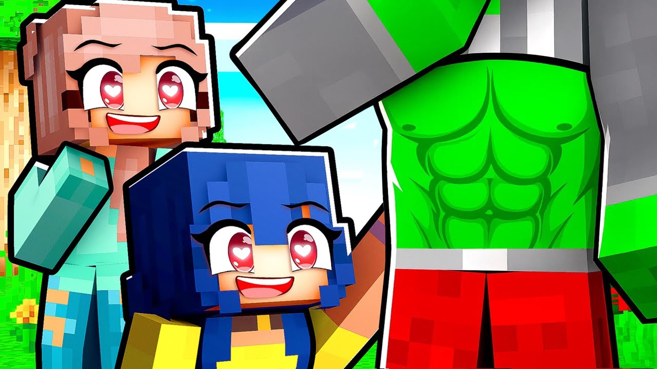 DZIEWCZYNY ZAKOCHAŁY SIĘ w MOICH MIĘŚNIACH w Minecraft!