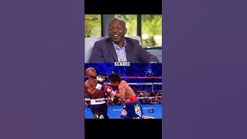 Tim Bradley recalls how Scary Manny was in his Prime #shorts #boxing #mannypacquiao #timothybradley