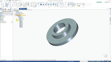 Solid Edge -  circular pattern