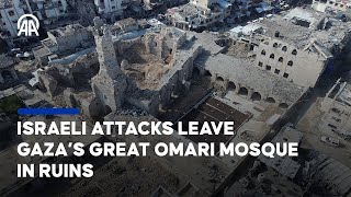 1400 - Year - Old Mosque Destroyed In Israeli Attacks On Gaza