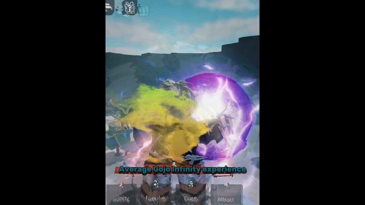 Gojo in Strongest Battleground 