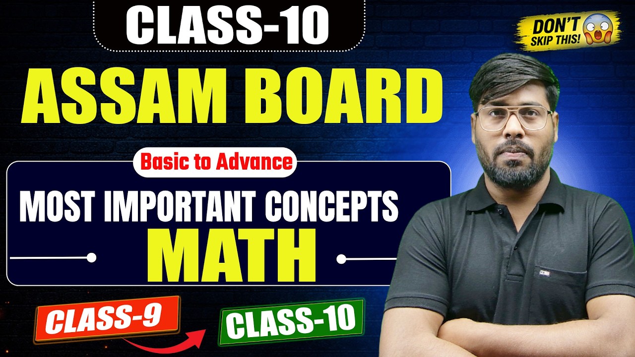 Bridge Course Complete Class 10 Math Basics in one shot | Most ...