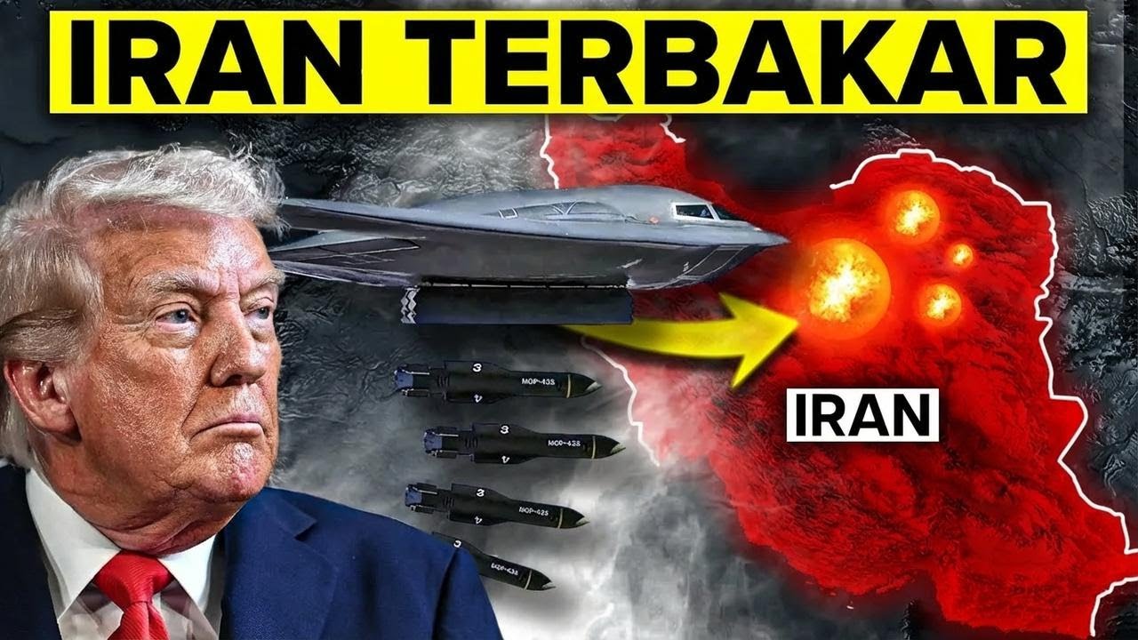 B-2 Bomber Lepaskan Bom Penembus Bunker 2.000 Pon ke Iran