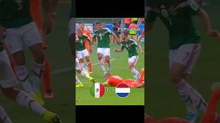 Mexico Netherlands World Cup 2014.🔥