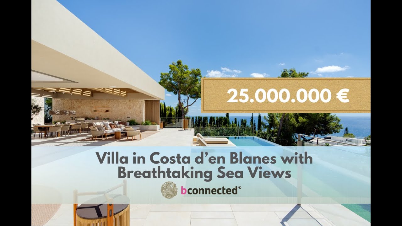 Luxury Living Above Palmanova Bay | Costa d’en Blanes Villa Tour