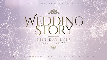 Unique Wedding Pack Ceremony for After Effects [ create elegant, one-of-a-kind wedding film easily ]