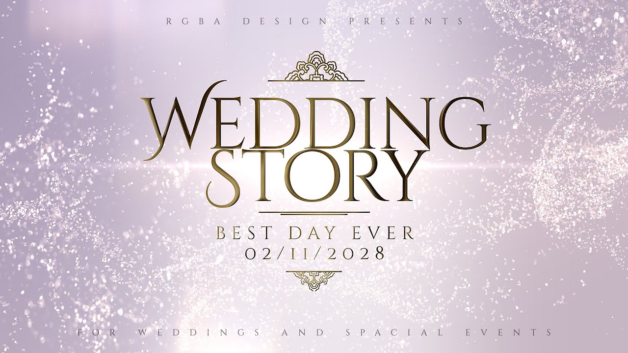 Unique Wedding Pack Ceremony for After Effects [ create elegant, one-of-a-kind wedding film easily ]