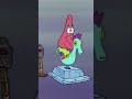 Patrick on seahorse sad